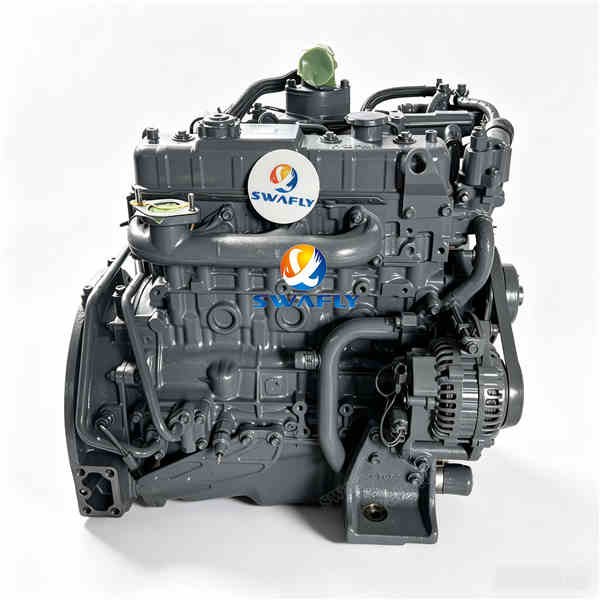 Originálny nový dieselový motor ISUZU 4JG1 pre rýpadlá